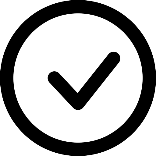 Check Mark In a Circle